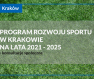 Programu Rozwoju Sportu w Krakowie na lata 2021-2025 - ogłoszenie o konsultacjach społecznych