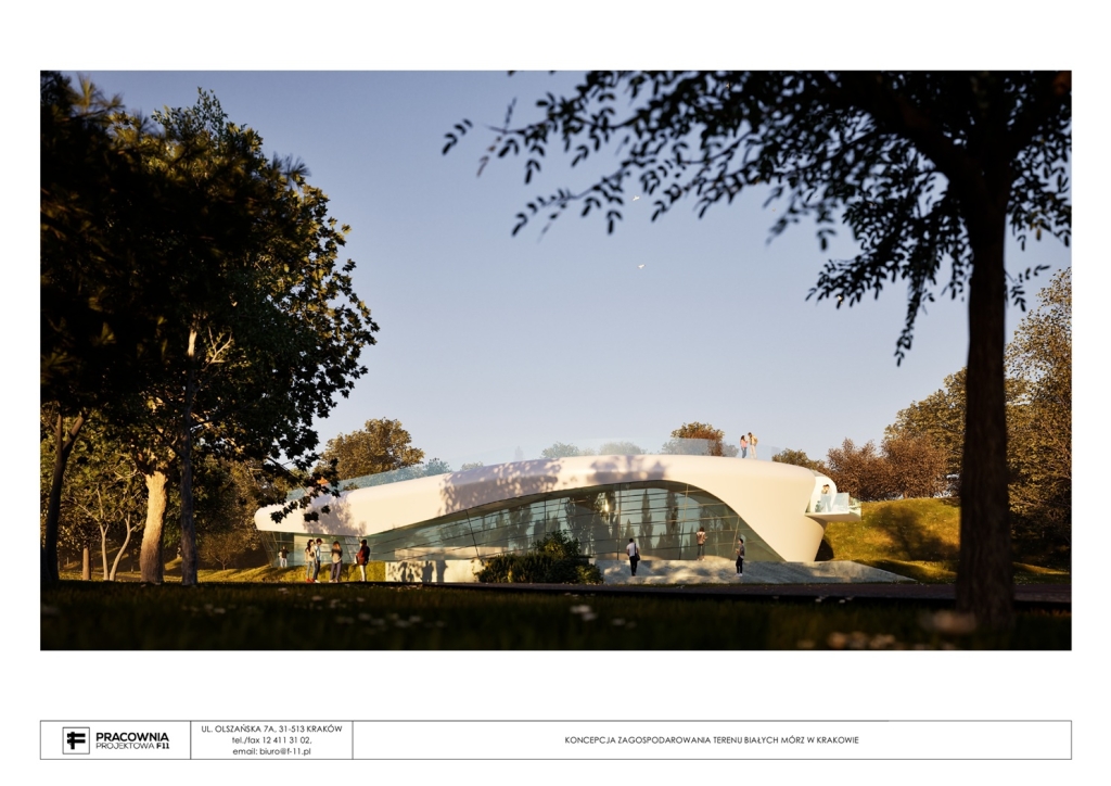 wizualizacja białe morza