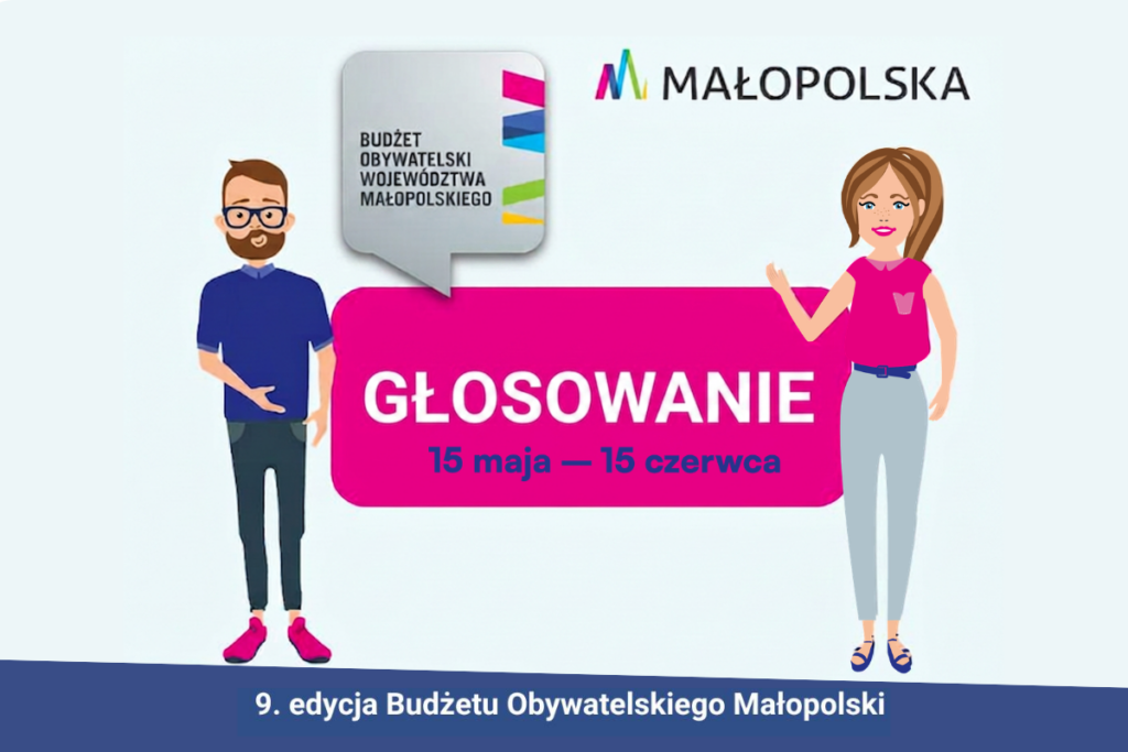 plakat BO Małopolska
